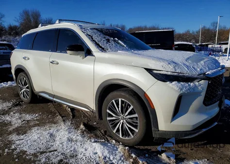 2022 Infiniti Qx60 Sensory z USA, uszkodzony, nr VIN 5N1DL1GS2NC338152